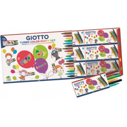 giotto party set turbo color