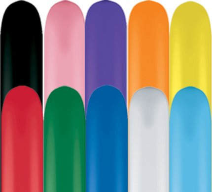 palloncini modellabili 260 confezione tinta unita