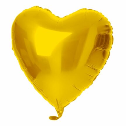 palloncino cuore dorato san valentino